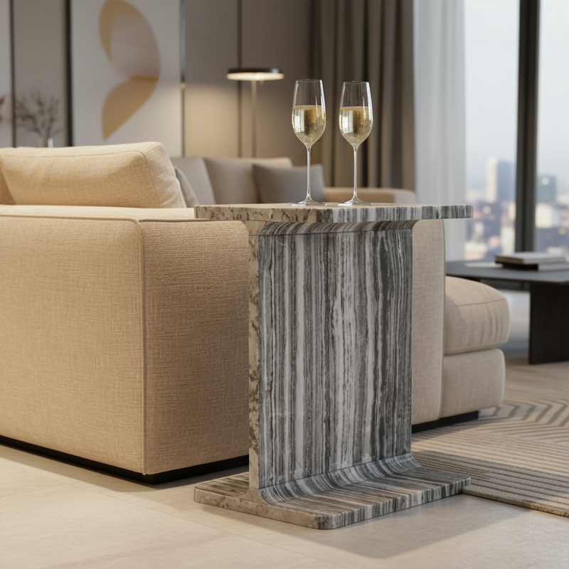 Marble Side Table