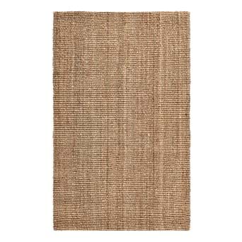 Designer Two-Tone 62" Coffee Table Natural Walnut Finish