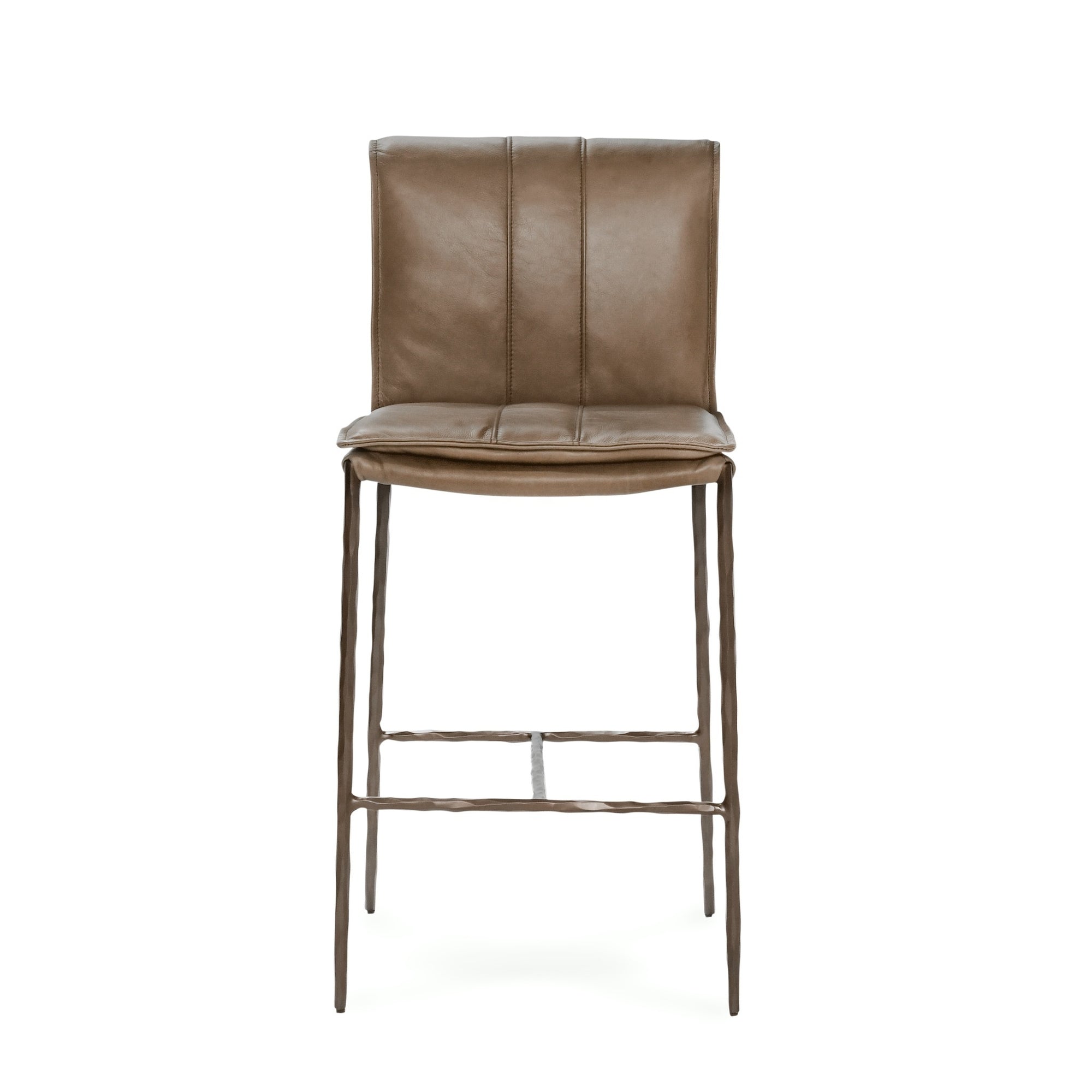 Mayer Adobetan 26" Leather Counter Stool