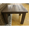 Carmel Brown Outdoor 26&quot; Square End Table