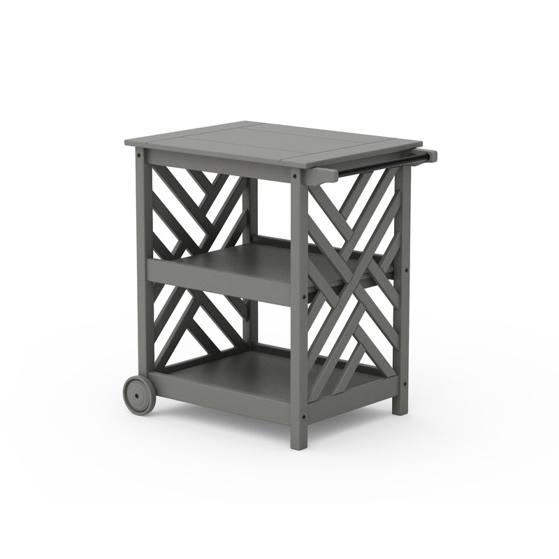 Polywood Chippendale Bar Cart