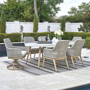 St Barts Open Weave 7pc Outdoor Dining Set — view 1