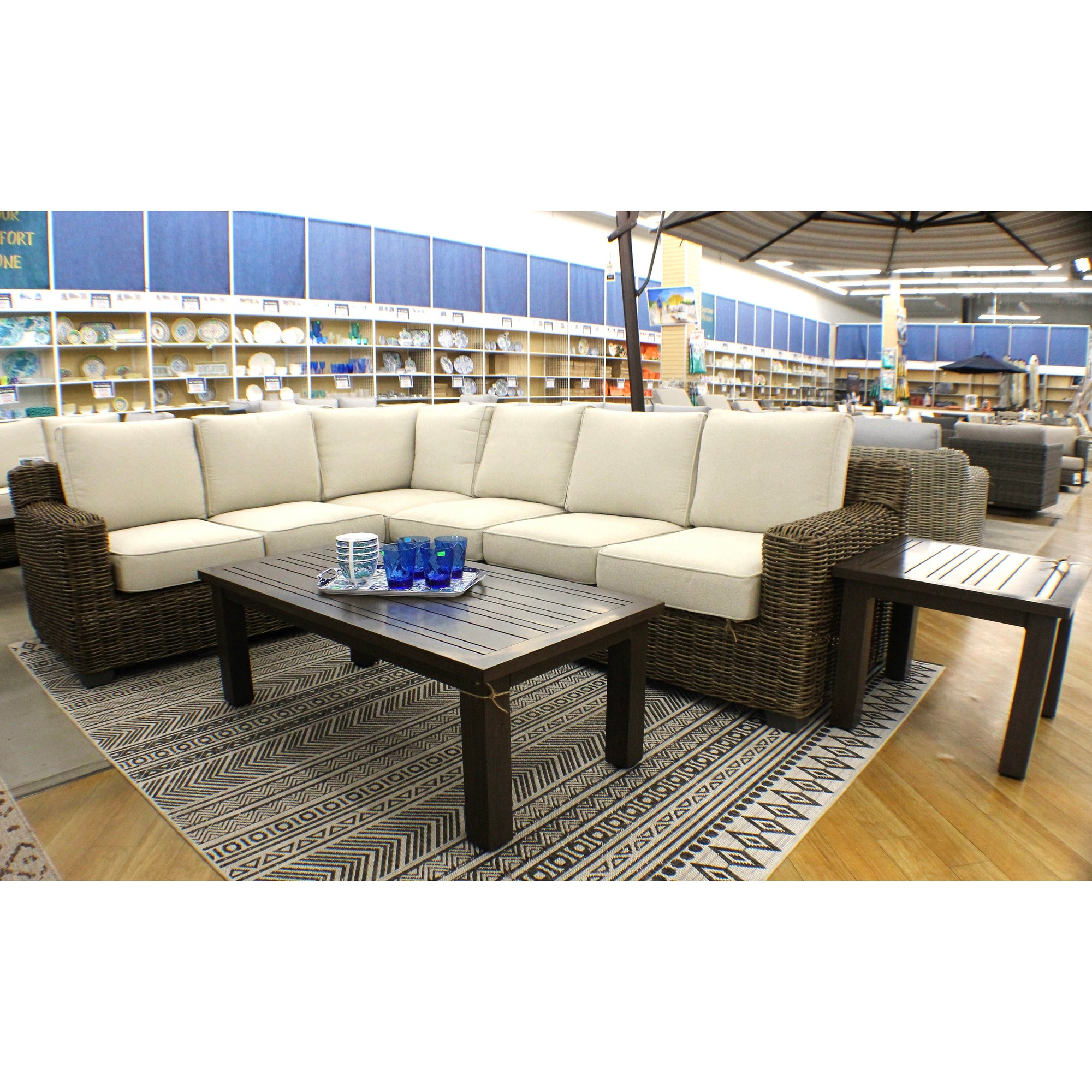 Carmel Brown Outdoor Sectional - New for 2024
