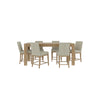 Dune 5-Piece Counter Height 66-84&quot; Extension Dining Set