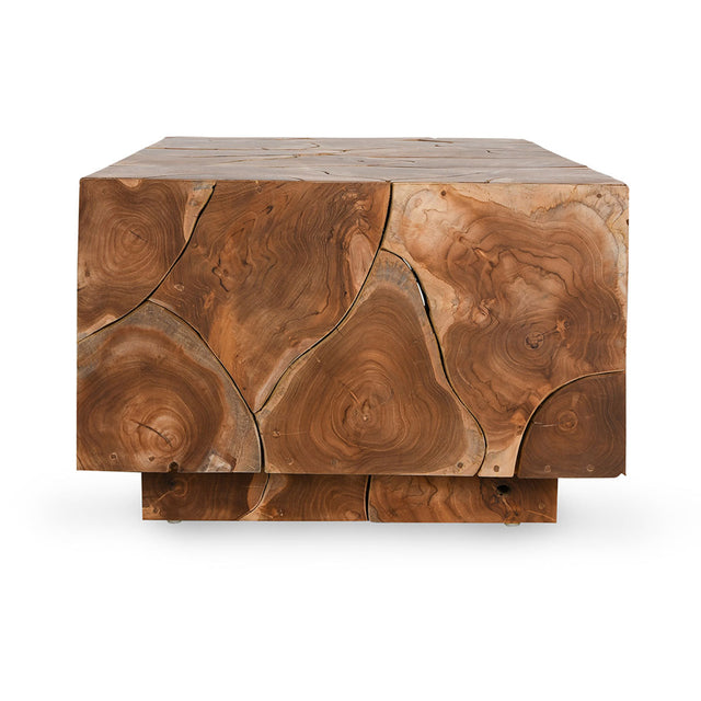 Unique Design "Puzzle" Teak Coffee Table 52"