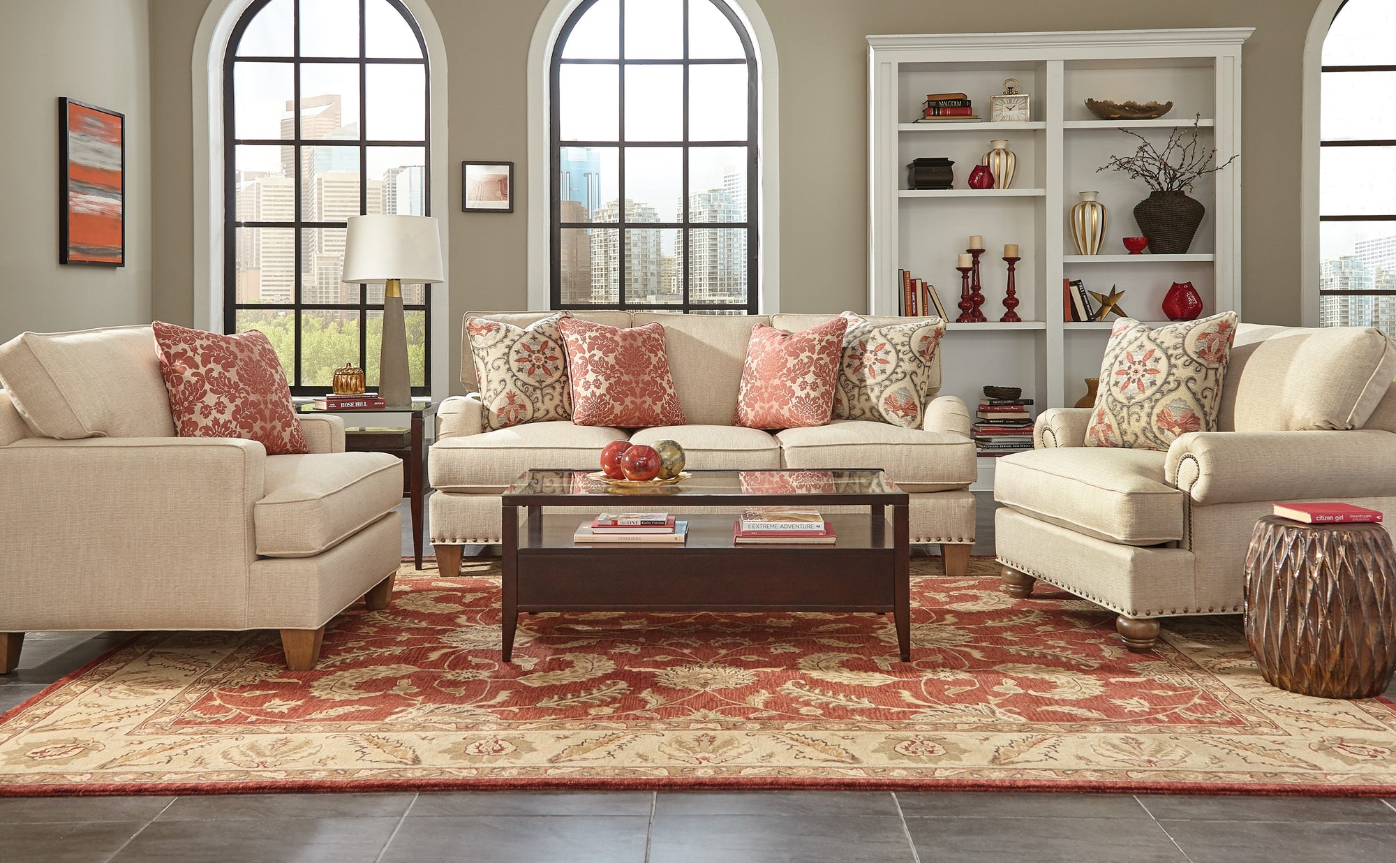 Craftmaster Customizable Transitional C-9 Sofa
