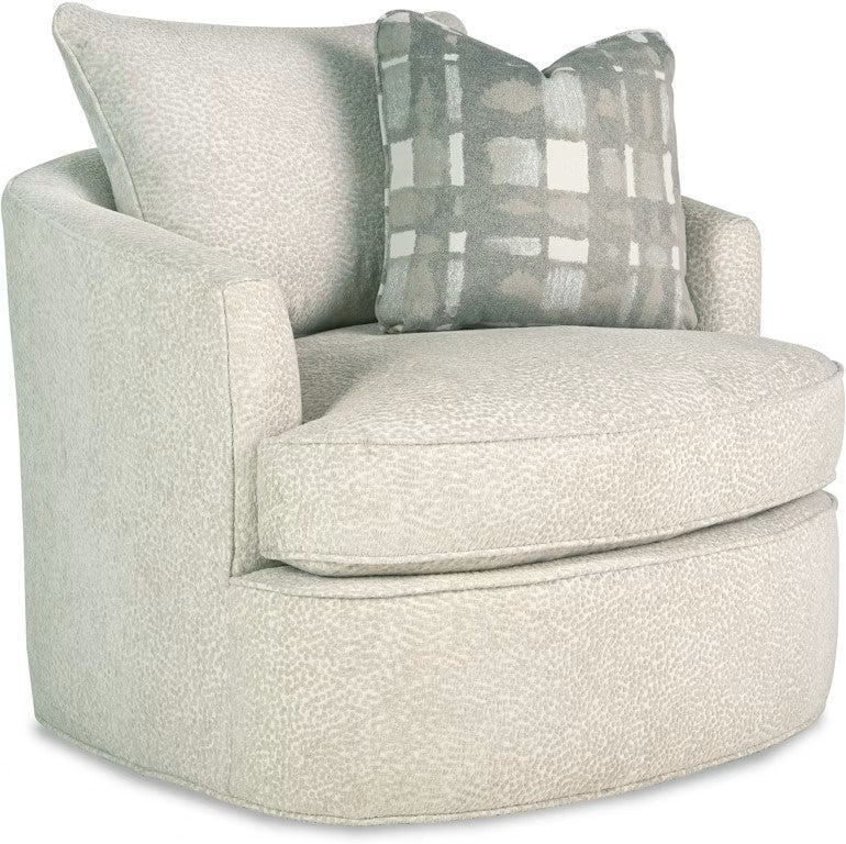 Craftmaster Customizable Modern Swivel Chair
