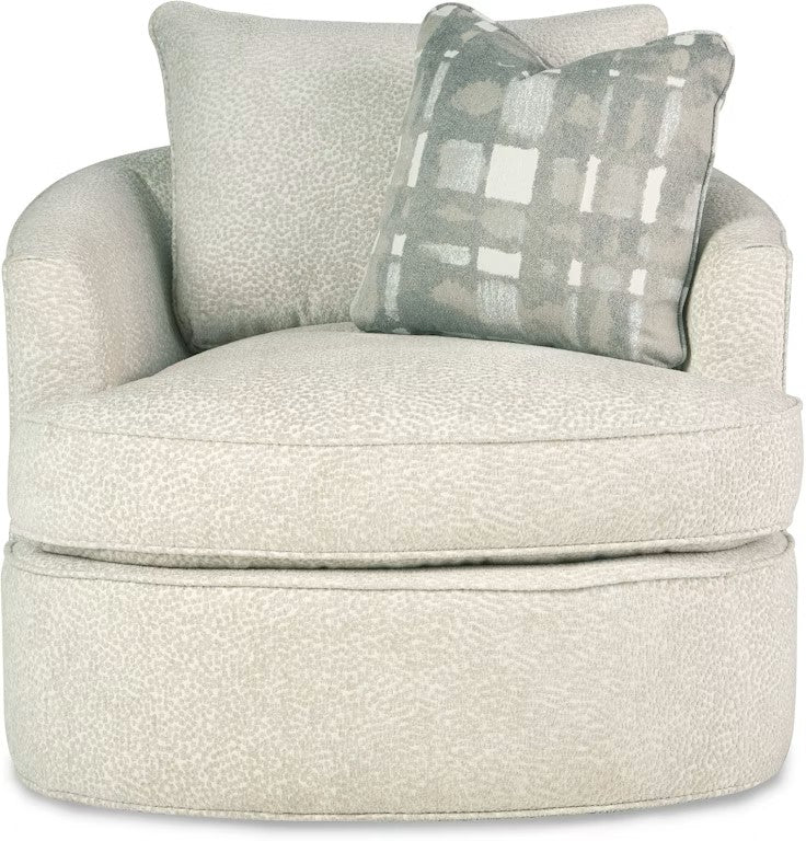 Craftmaster Customizable Modern Swivel Chair