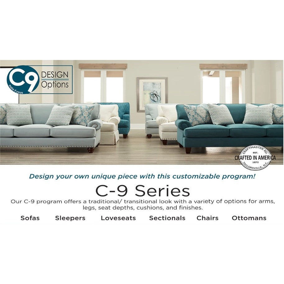 Craftmaster Customizable Transitional C-9 Sofa