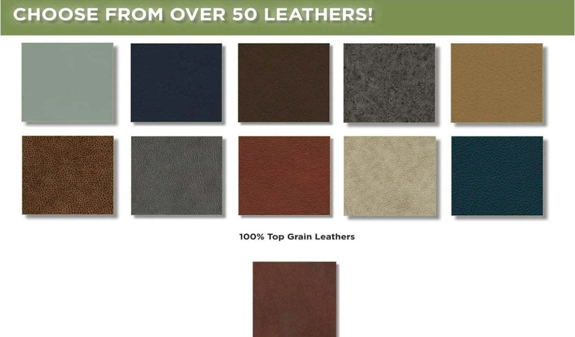 Craftmaster Customizable Leather L-9 Sectional
