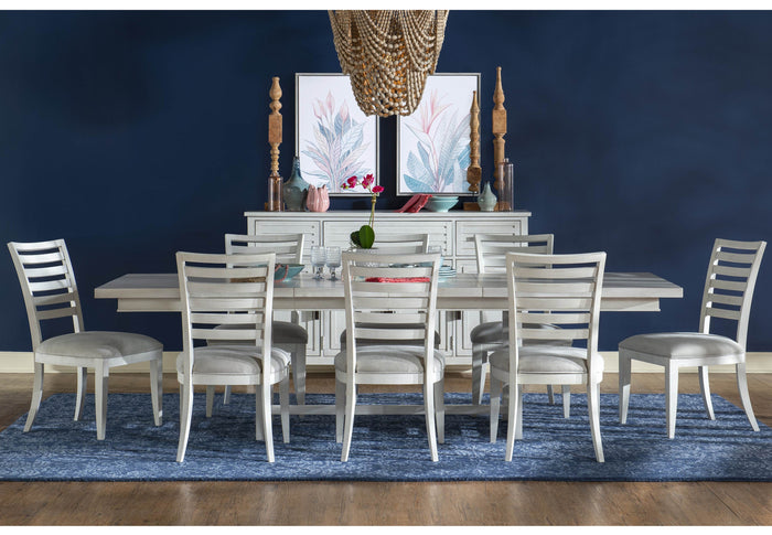 Coastal White 9-Pc Dining Set