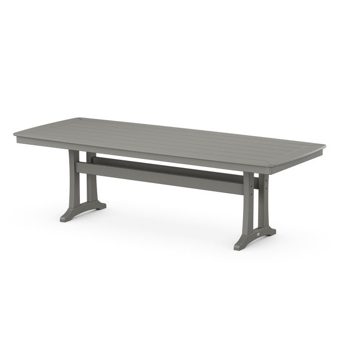 POLYWOOD 97" Outdoor Dining Tables - Nautical Style