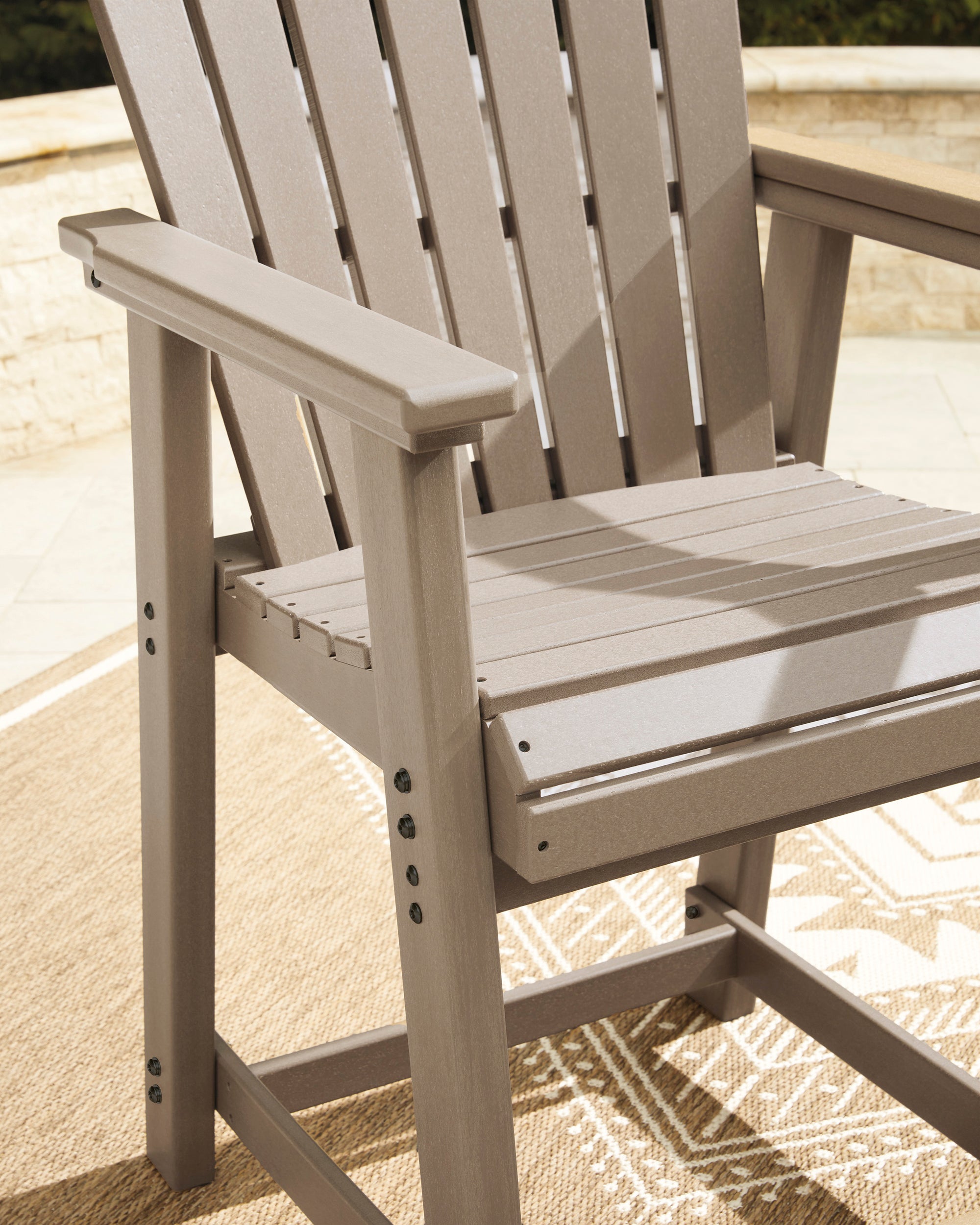 Poly Sand Outdoor 5-Pc Dining Set Counter Height 72"