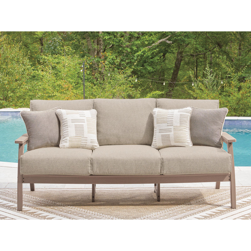 Poly Sand Outdoor 78" Sofa