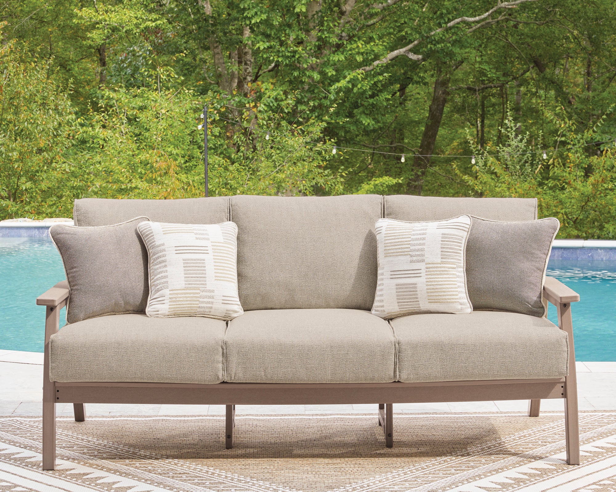 Poly Sand Outdoor Seating Set