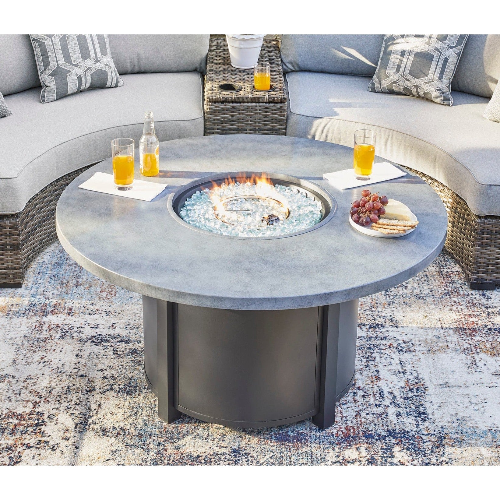 Montauk 48" Outdoor Firepit Table