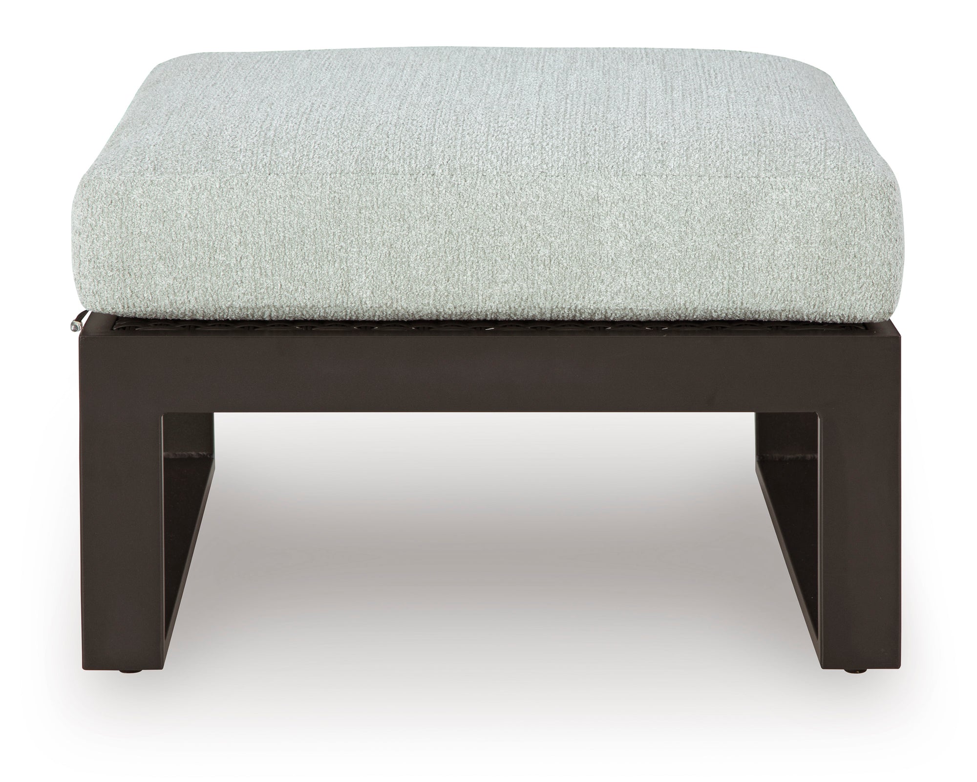 Modern Modular Outdoor 28" Square Ottoman with Cushion