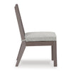 Poly Teak Taupe Outdoor Dining Chairs &amp; Benches
