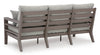 Poly Teak Taupe Outdoor Deep Seating Sets - New FOR 2024