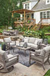 Poly Teak Taupe Outdoor Deep Seating Sets - New FOR 2024