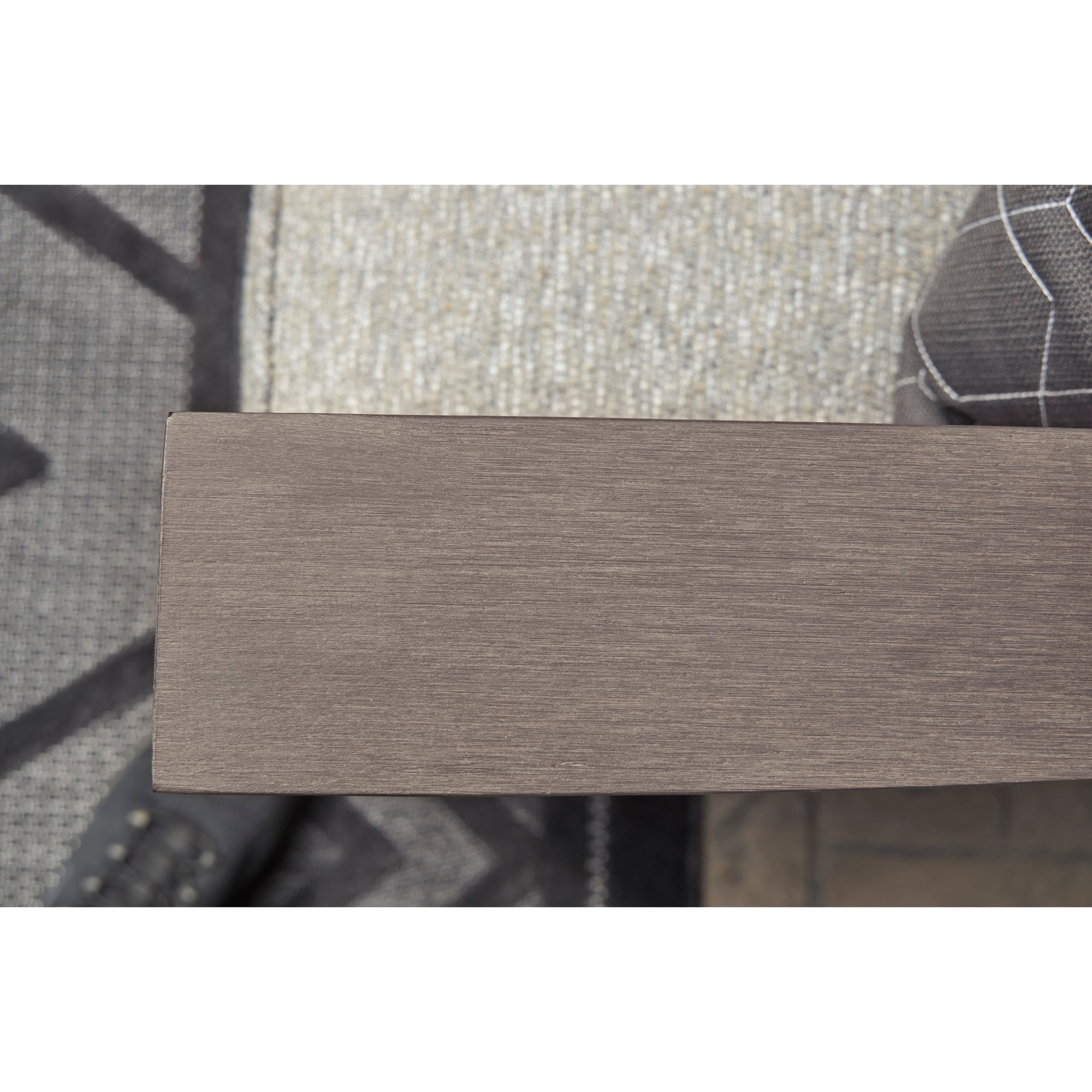 Poly Teak Taupe 6-Pc Outdoor Deep Seating (Sofa + 2 Swivel Club Chairs + Coffee Table + 2 End Table)