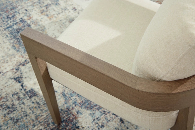 Modern Curve Outdoor Dining Armchair