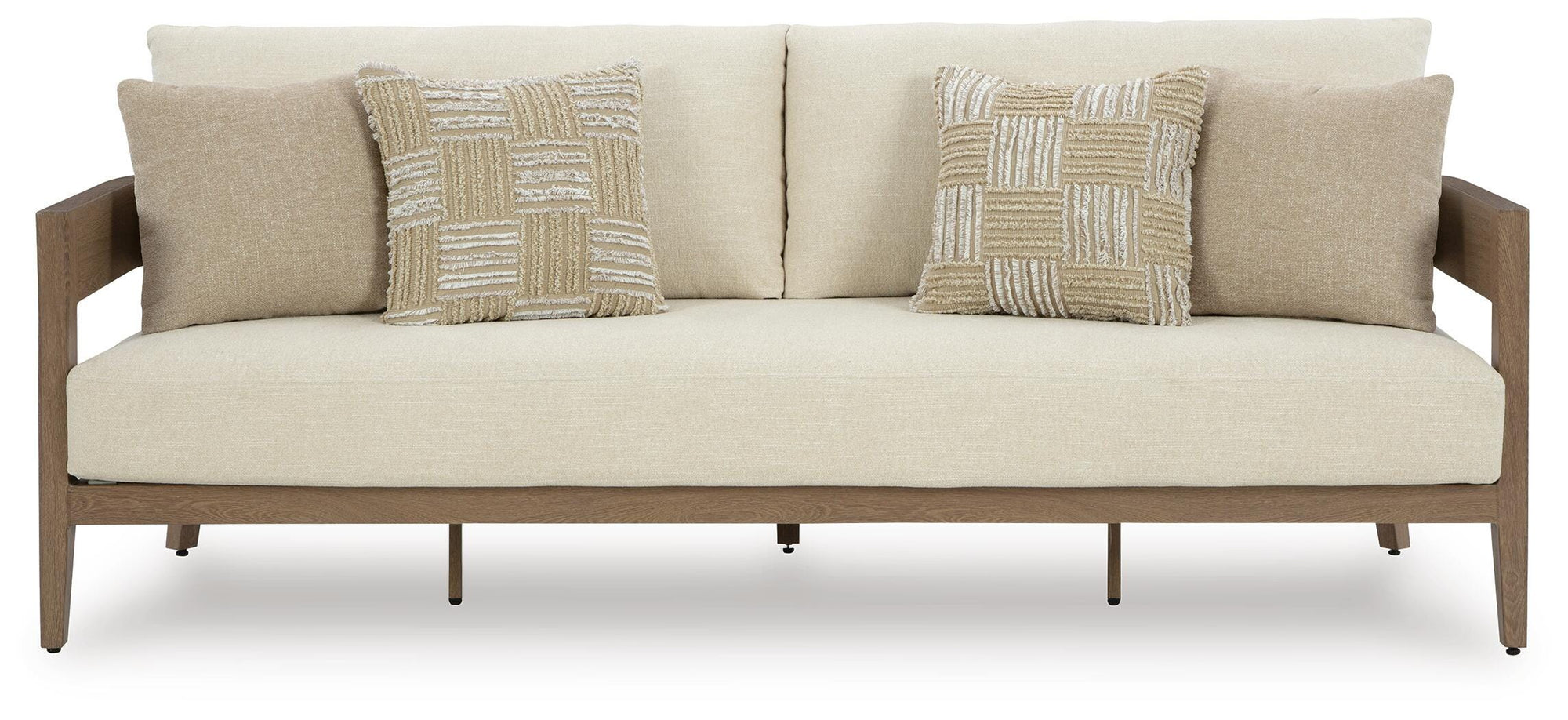 Modern Curve Outdoor 87" Sofa