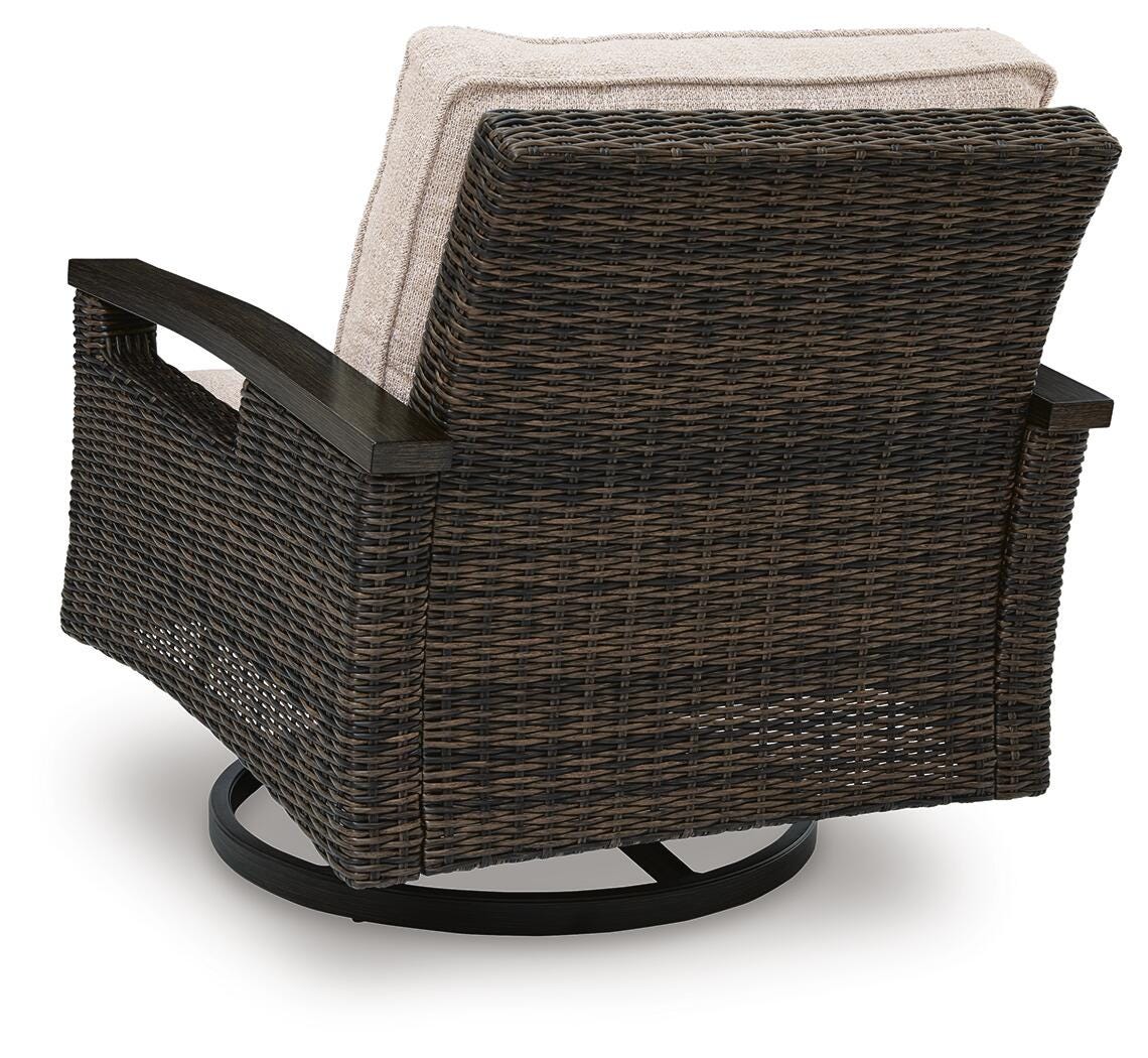 Sea Cliff Outdoor Swivel Club Chair