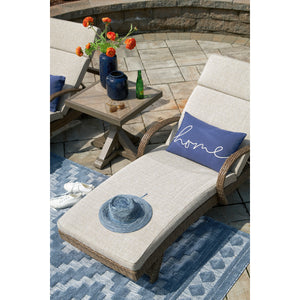 Fire Island Mist Outdoor Pool Chaise Lounge — view 1