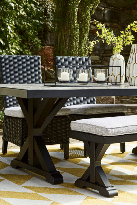 Fire Island Black Outdoor Dining Sets