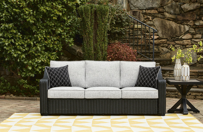 Fire Island Black Outdoor Sofa