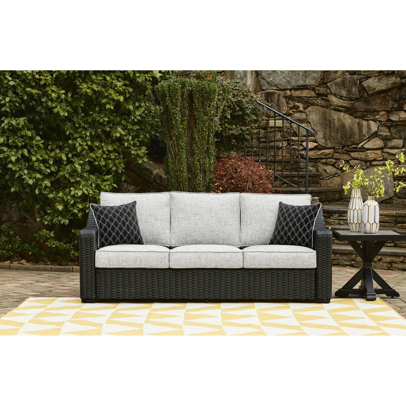 Fire Island Black Outdoor Sofa