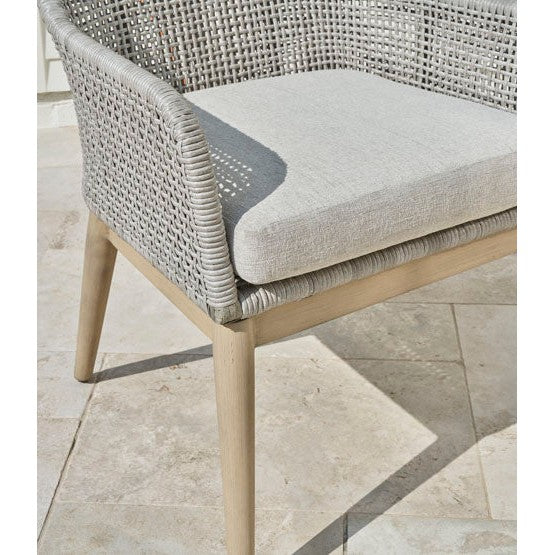 St Barts Open Weave 7pc Outdoor Dining Set