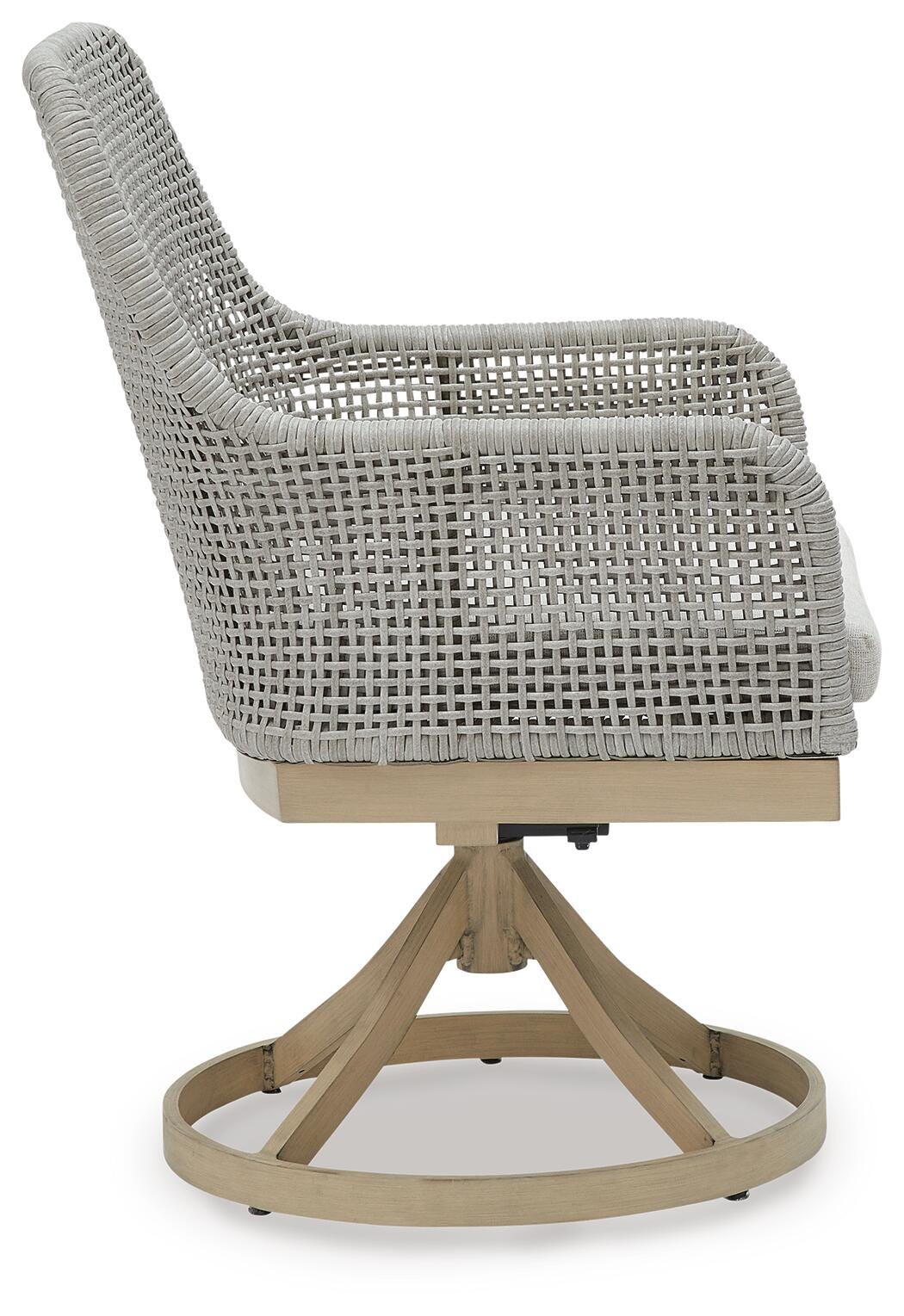 St Barts Outdoor Swivel Dining Arm Chair