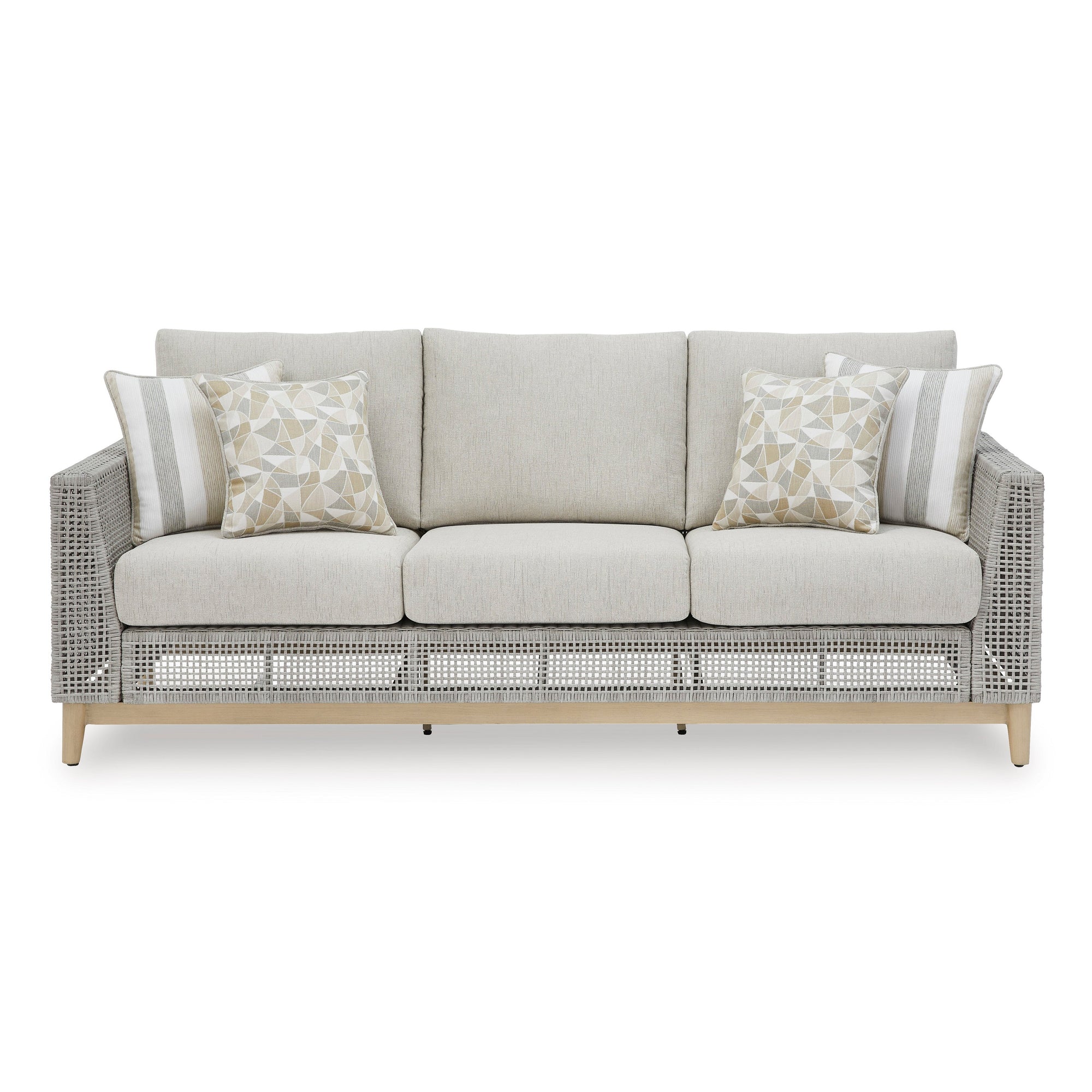 St Barts Outdoor Sofa 83" Open Weave