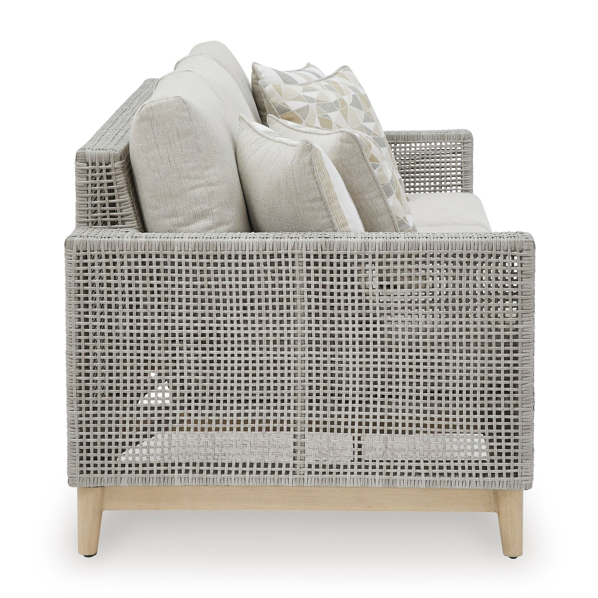 St Barts Outdoor Sofa 83" Open Weave
