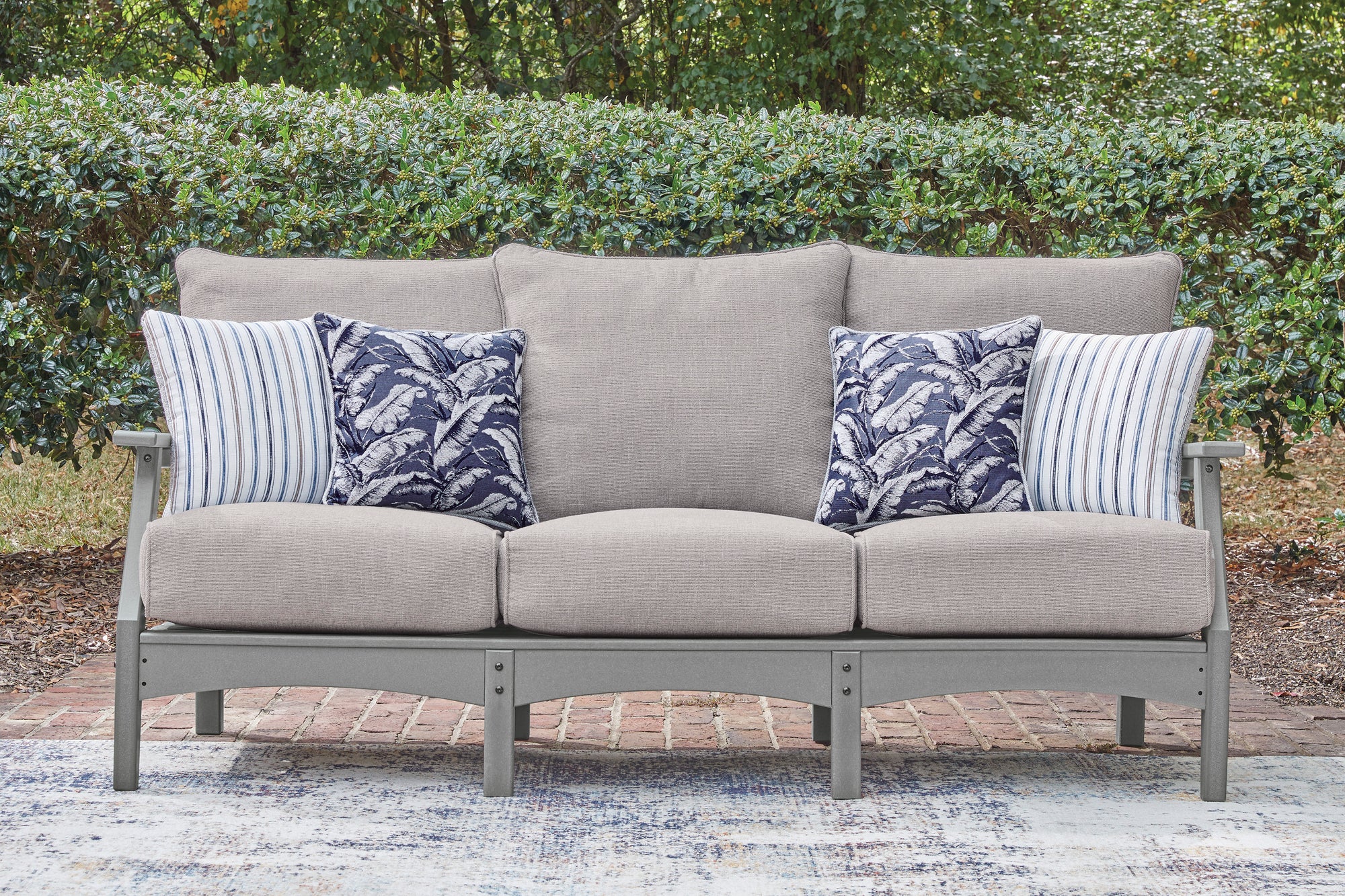 Poly Grey Outdoor Seating Set