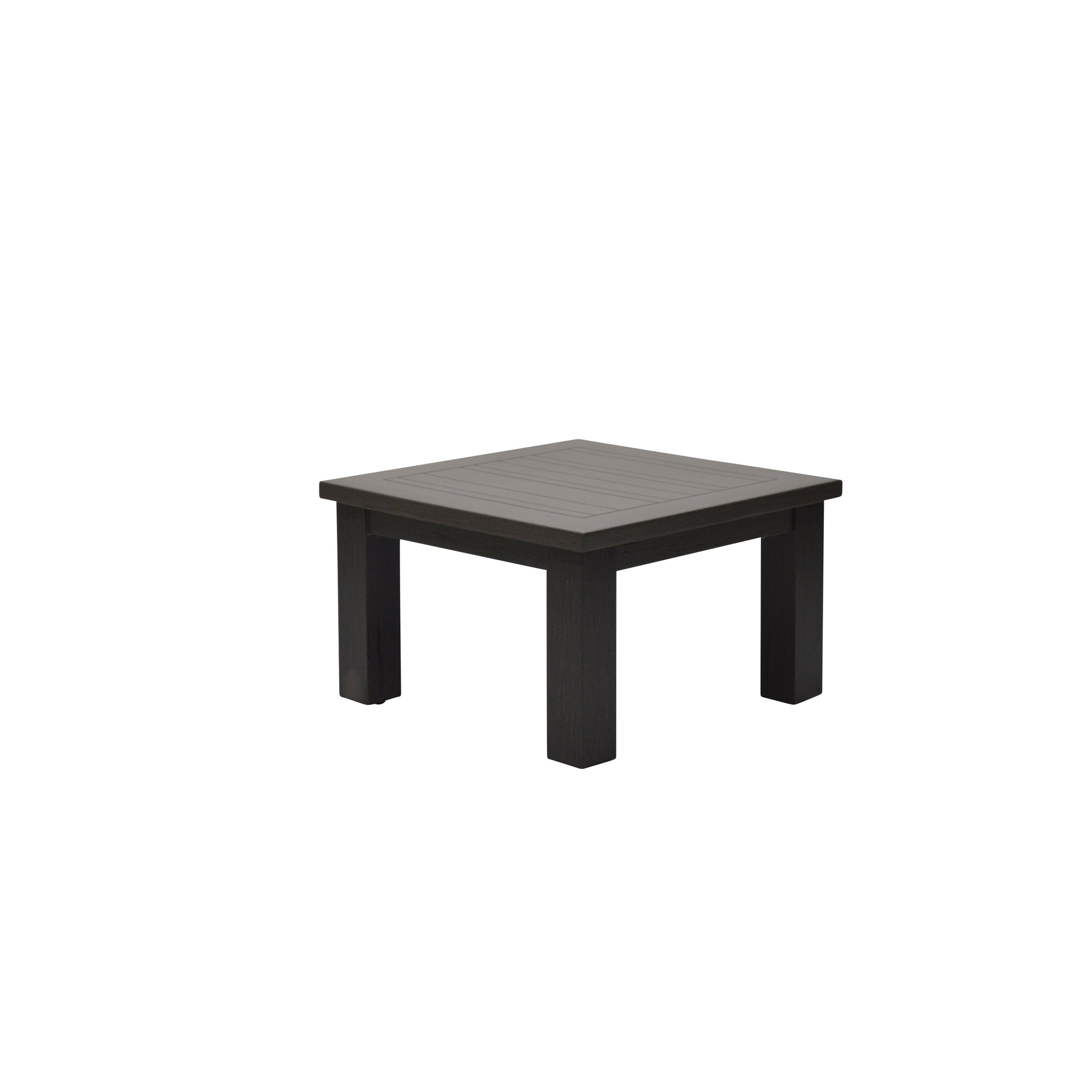 Carmel Brown Outdoor 26" Square End Table