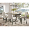 Saratoga 7-Piece Oval Extension (54&quot;-78&quot;) Counter Height Dining Set