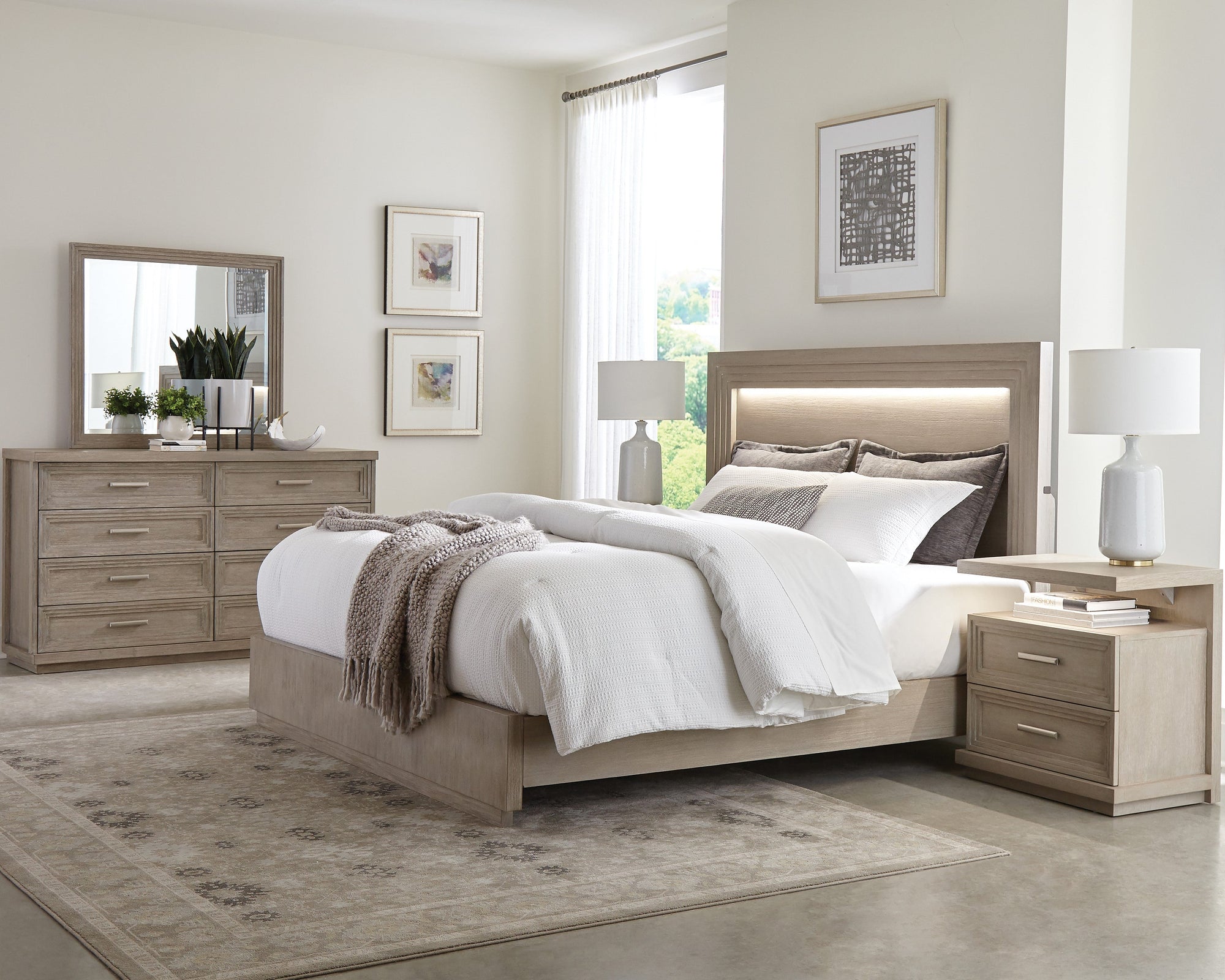 Stepstone Mist King Bed