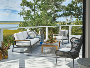 San Clemente set lifestyle scene on waterfront deck — view 3