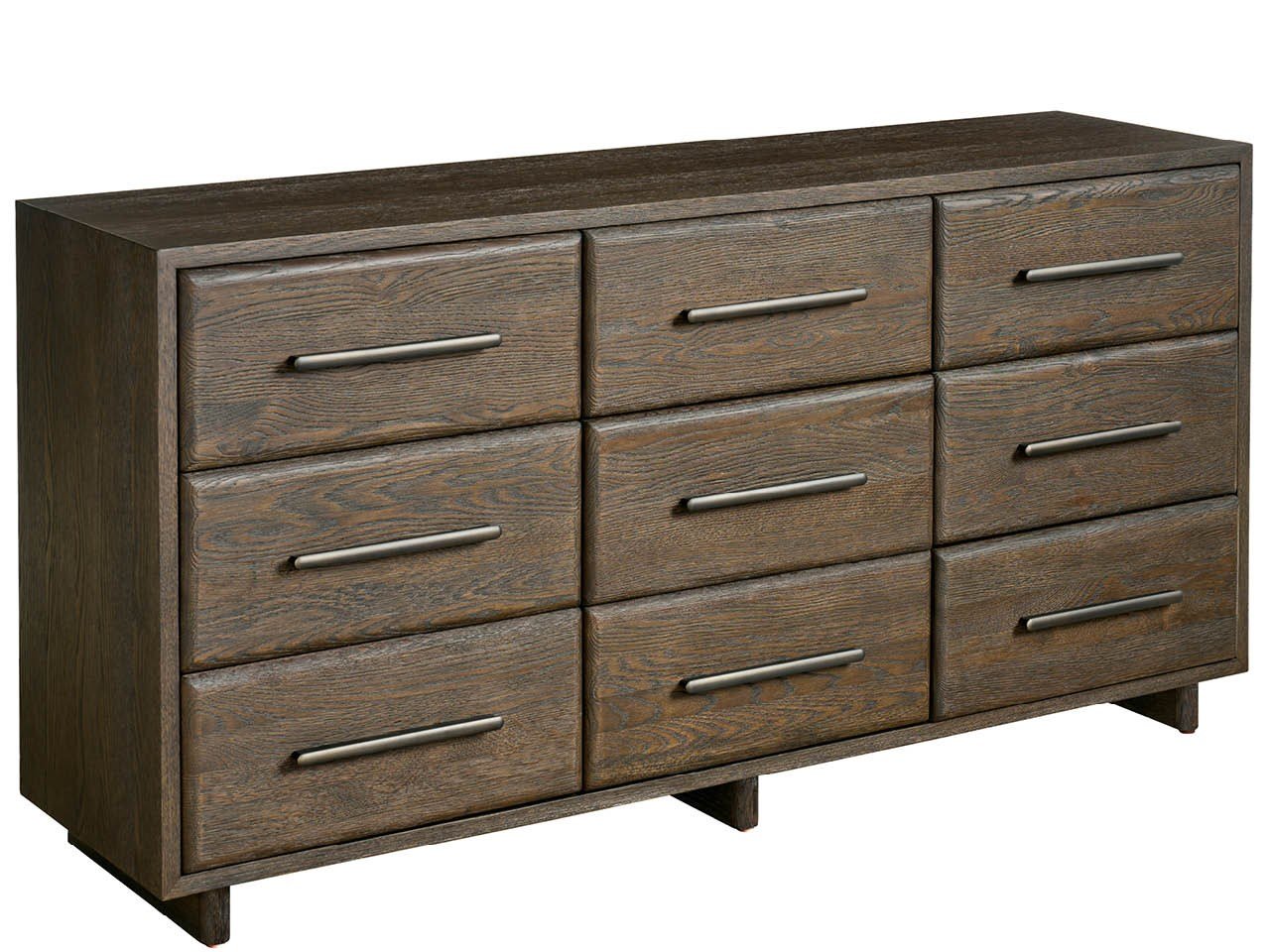 Modern Earth 72" 9-Drawer Dresser