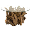 Teak Driftwood 36&quot; Round Coffee Table