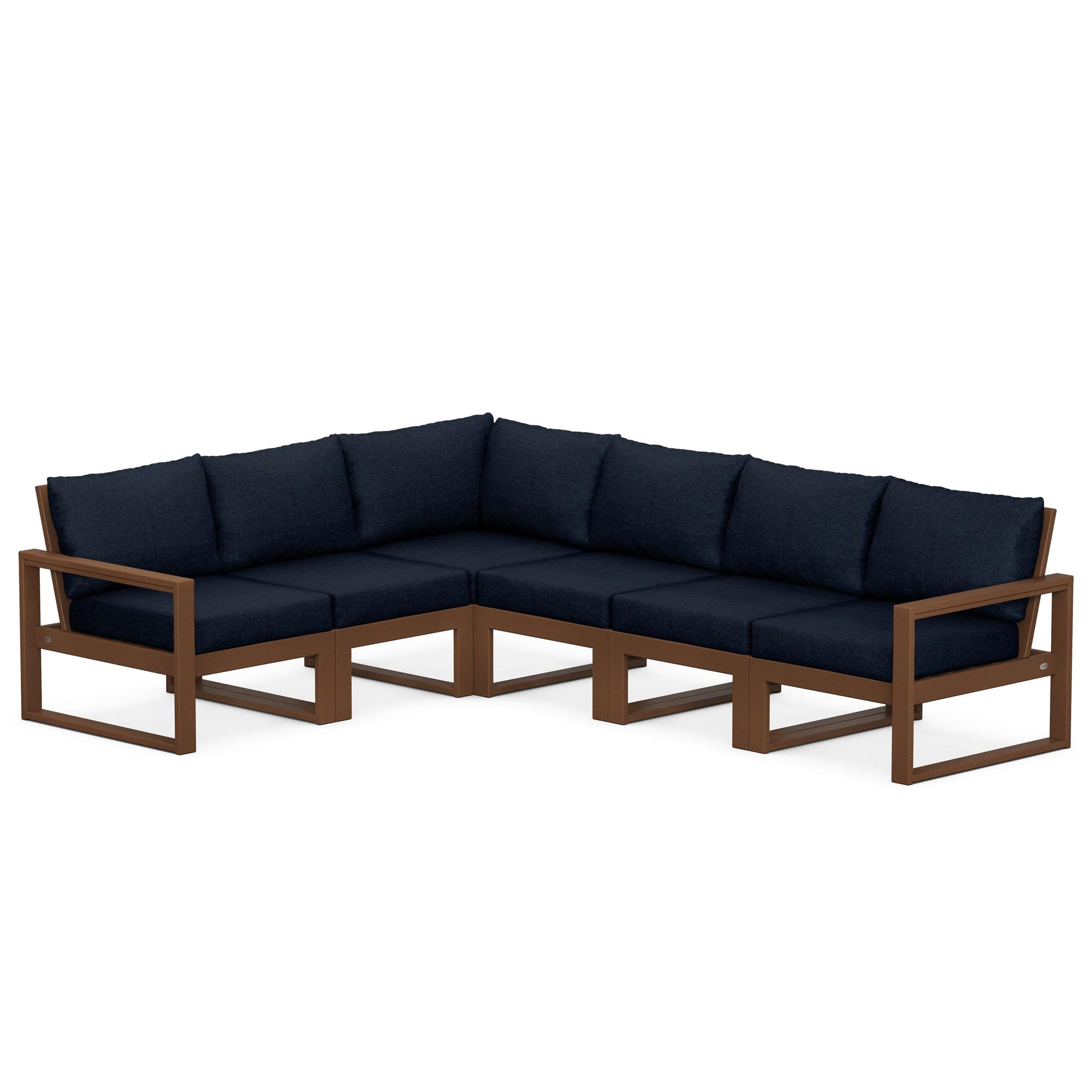 Polywood EDGE 6-Piece Modular Deep Seating Set