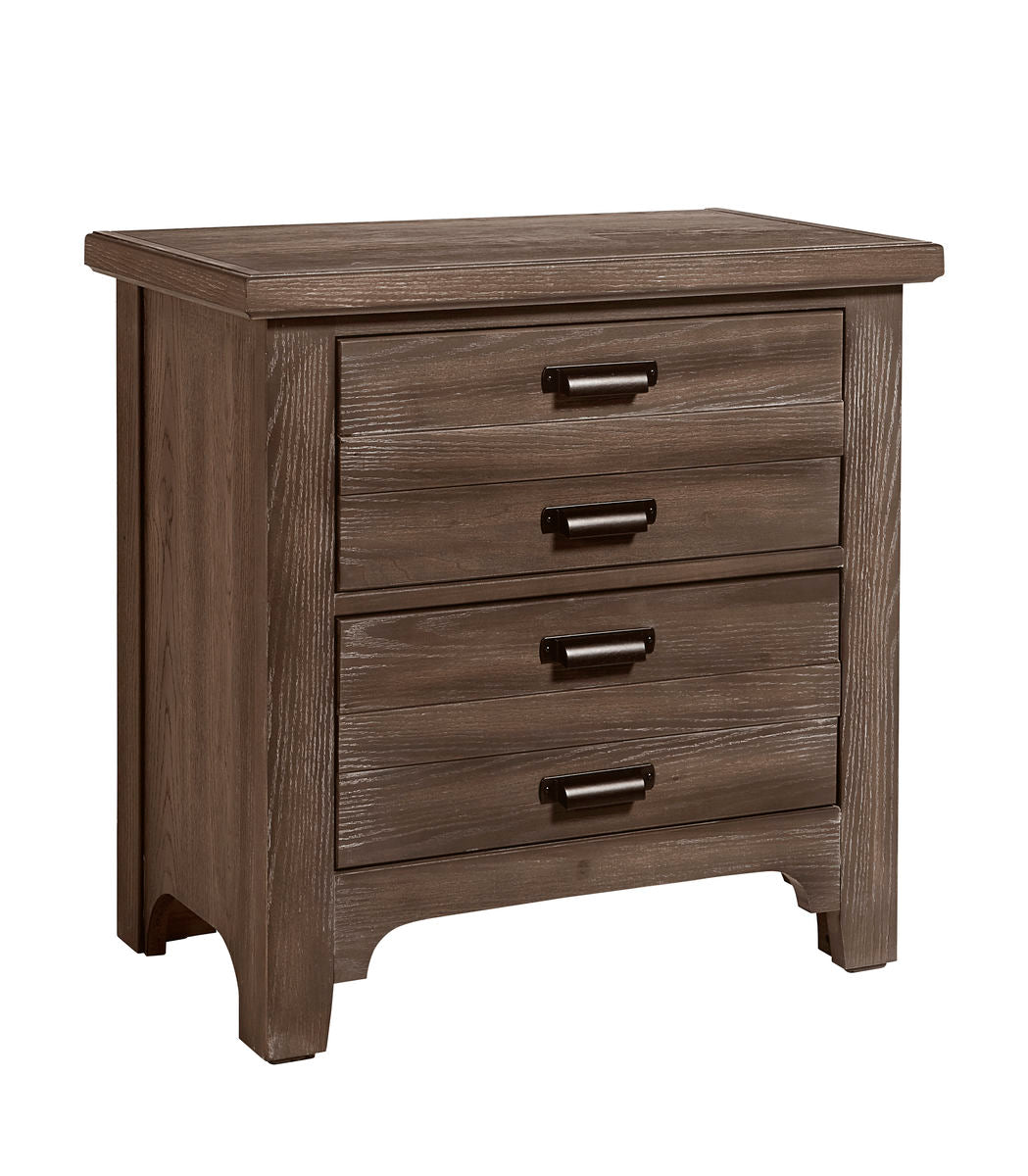 Bungalow 2-Drawer Nightstand, product image 2