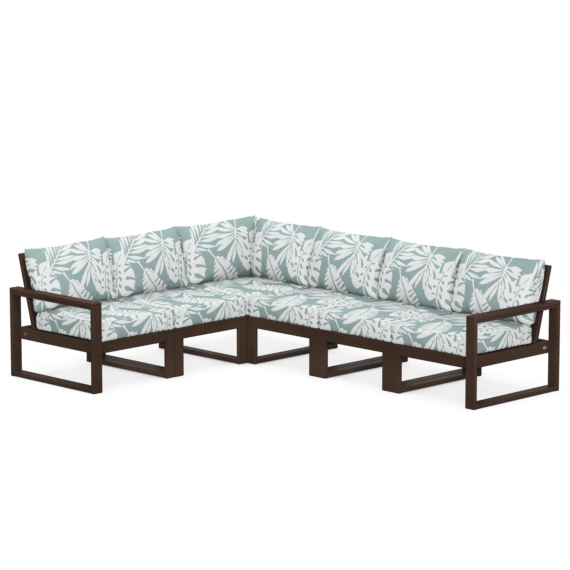 Polywood EDGE 6-Piece Modular Deep Seating Set