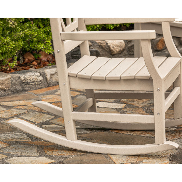 Polywood Chinoiserie Outdoor Rocking Chair by Martha Stewart