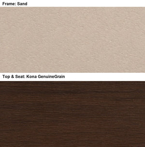 Polywood EDGE Two-Tone 78" Counter Table — view 5