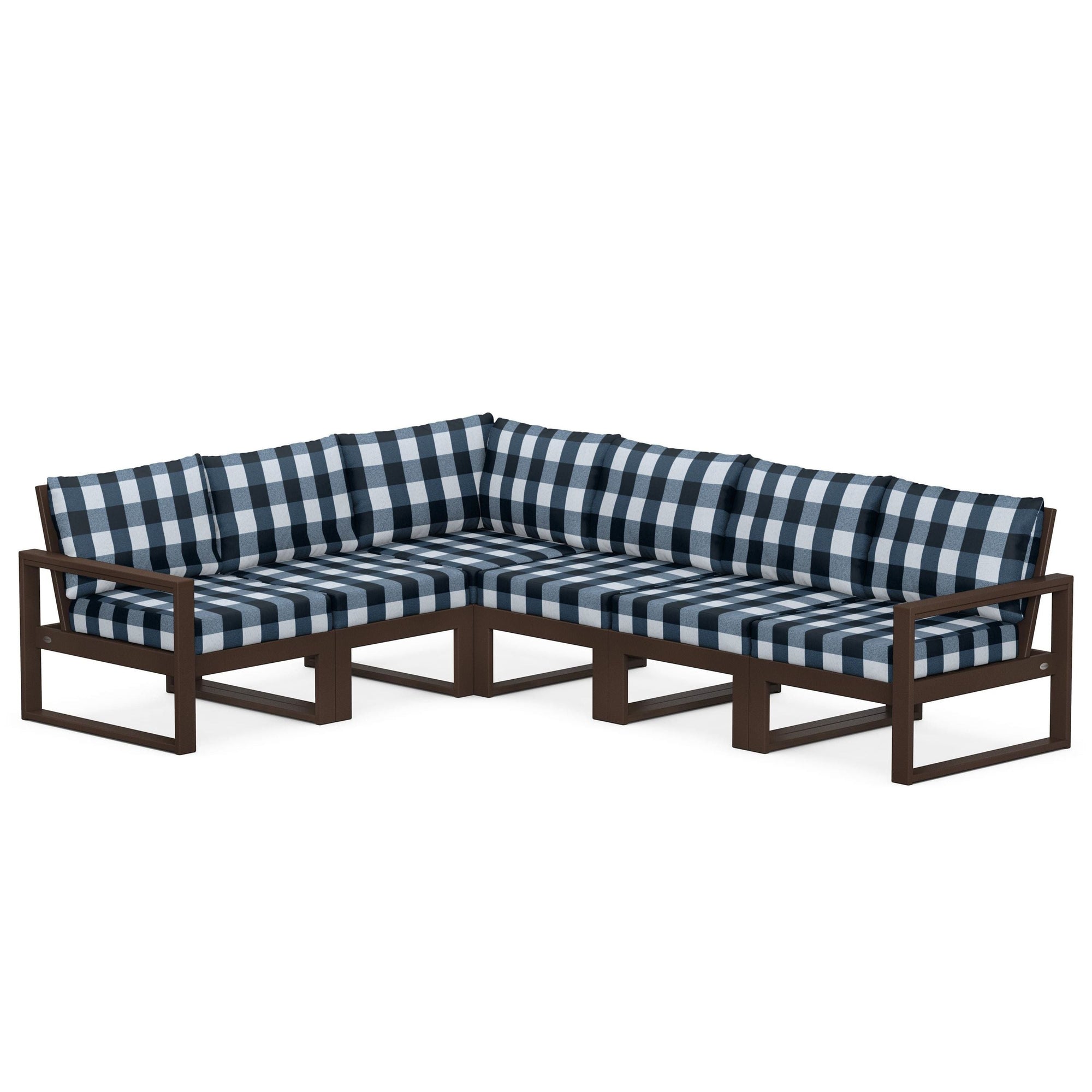 Polywood EDGE 6-Piece Modular Deep Seating Set