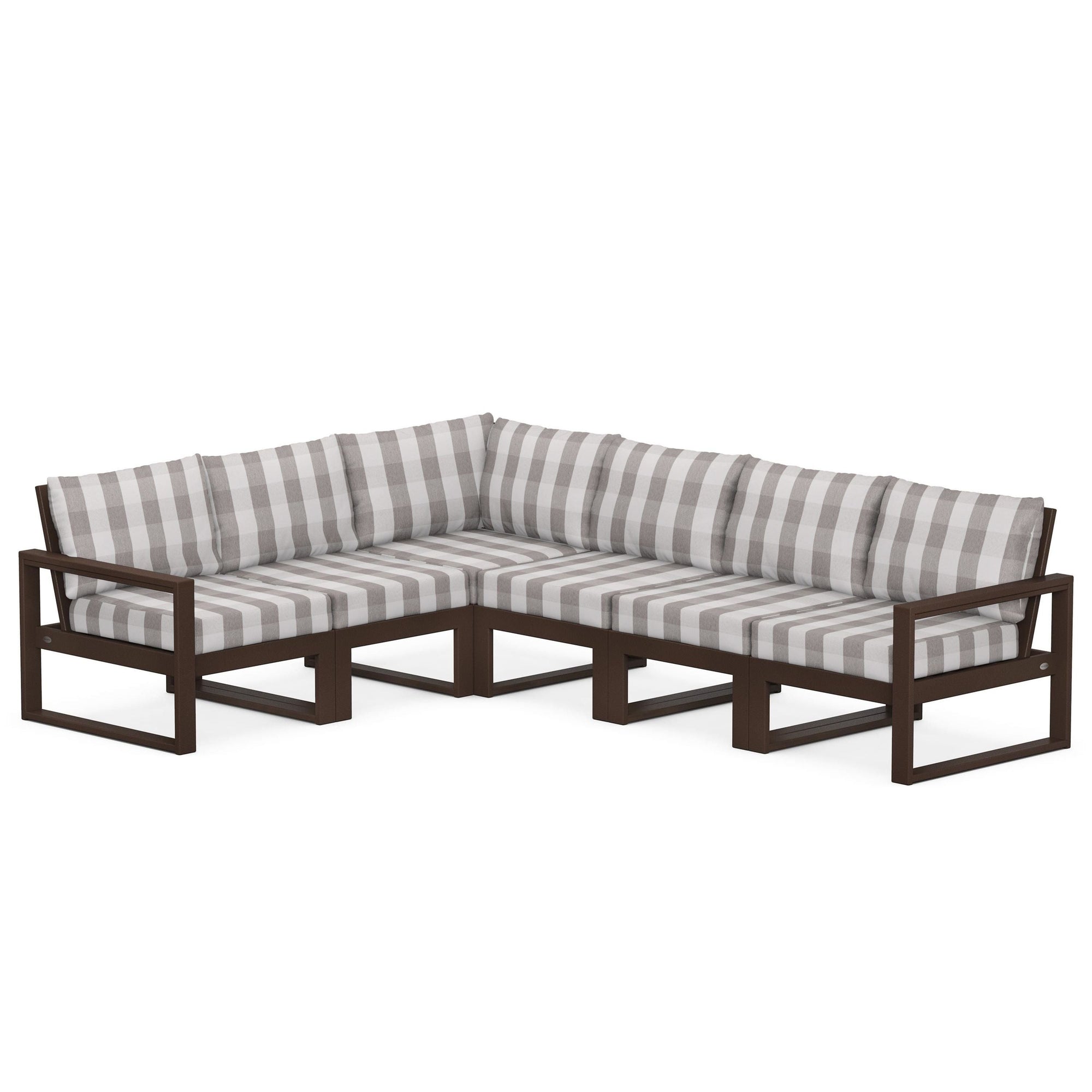 Polywood EDGE 6-Piece Modular Deep Seating Set